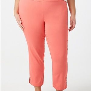 Studded Split Ankle Pull On Pants